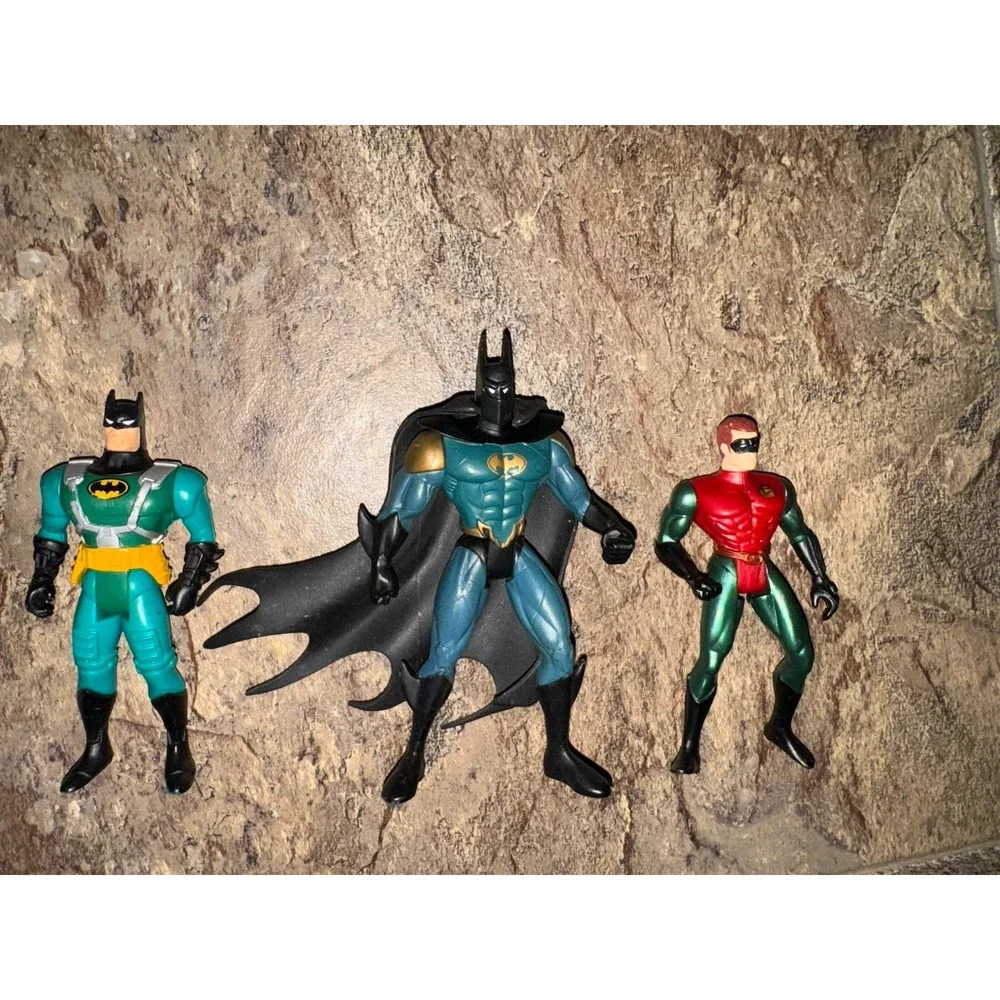 Vintage Kenner DC Batman Action figures lot‎ of 3